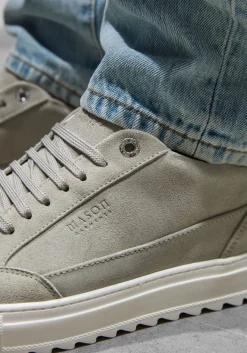 Mason Garments grijze lage sneakers tia nativo grijs Hot