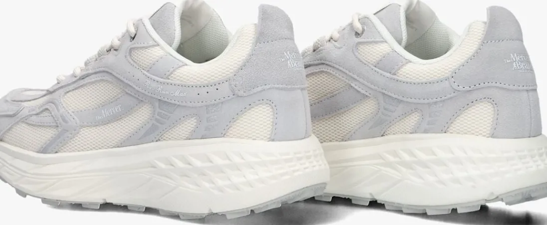 MERCER AMSTERDAM grijze lage sneakers the re-run max suede grijs Online