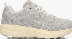 MERCER AMSTERDAM grijze lage sneakers the re-run max perforated grijs Sale