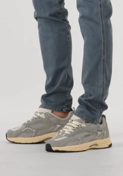 MERCER AMSTERDAM grijze lage sneakers the re-run vintage m grijs New