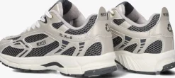 MERCER AMSTERDAM grijze lage sneakers the re-run champagne grijs Best