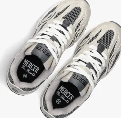MERCER AMSTERDAM grijze lage sneakers the re-run champagne grijs Best