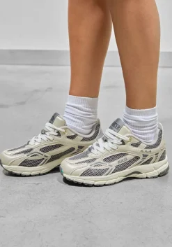 MERCER AMSTERDAM grijze lage sneakers the re-run champagne grijs Best