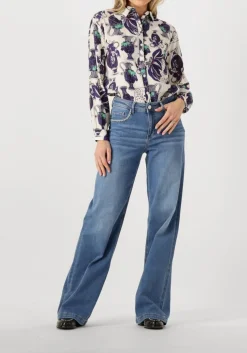 MOS MOSH grijze wide jeans mmdara shane jeans grijs Discount