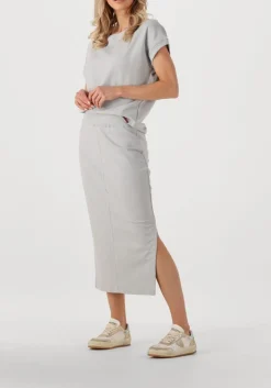 MOSCOW grijze midirok 53-03-chiara-1 grijs
