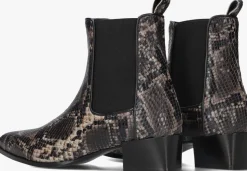 NOTRE-V grijze enkellaarsjes 36026 grijs Best