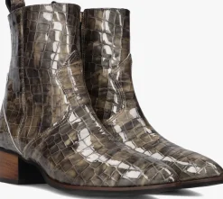 NOTRE-V grijze enkellaarsjes 3231 grijs