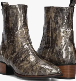 NOTRE-V grijze enkellaarsjes 3231 grijs