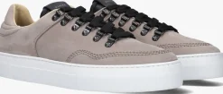 NUBIKK grijze lage sneakers jagger roman grijs Online