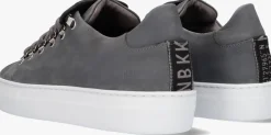 NUBIKK grijze lage sneakers jagger classic grijs