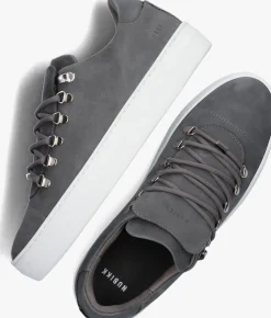 NUBIKK grijze lage sneakers jagger classic grijs