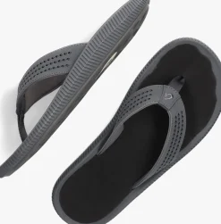 OLUKAI grijze teenslippers ulele grijs Discount