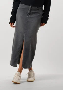 PENN & INK grijze midirok 679 skirt grijs Sale