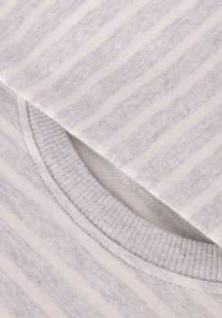 PENN & INK grijze tops & t-shirts 516 sweater stripe grijs Discount
