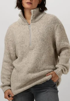 PENN & INK grijze trui 227 jumper grijs Best