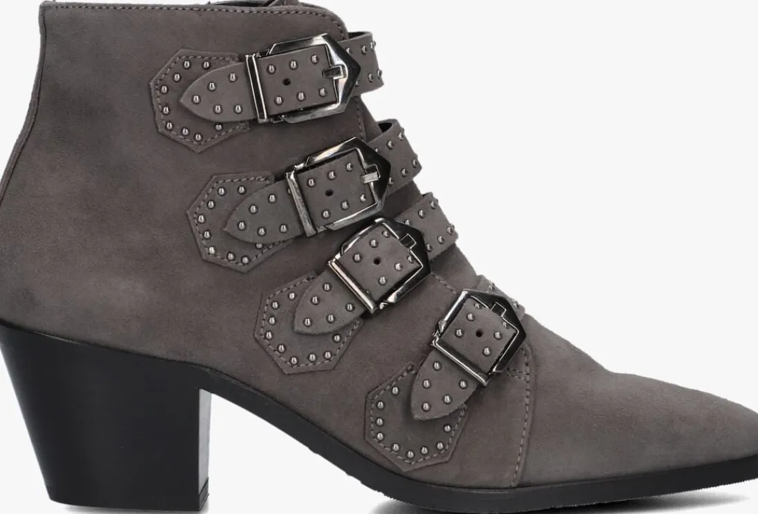 PERTINI grijze enkellaarsjes 12368 grijs Clearance