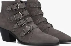 PERTINI grijze enkellaarsjes 12368 grijs Clearance