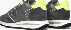 PHILIPPE MODEL grijze lage sneakers tropez haute low man grijs Hot