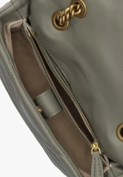 PINKO grijze schoudertas love puff mini grijs