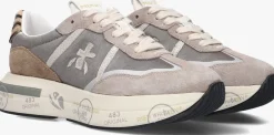 PREMIATA grijze lage sneakers cassie grijs Discount
