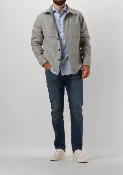 PROFUOMO grijze overshirt overshirt check grijs Online