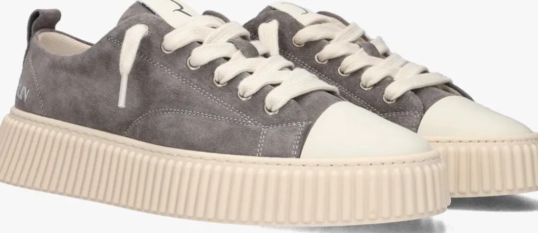 RHUN grijze lage sneakers 2020 treble grijs Best
