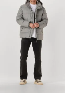 RHUN grijze lage sneakers 2020 treble grijs Best