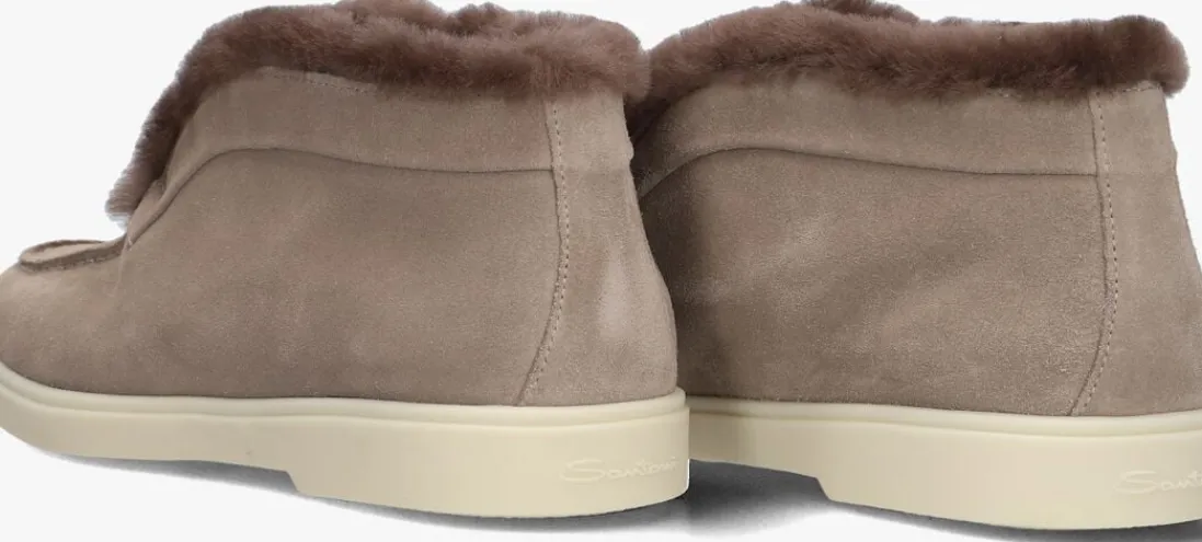 SANTONI grijze instappers sue vacht instapper grijs Online