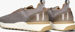 SANTONI grijze lage sneakers flin grijs Outlet