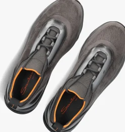 SANTONI grijze lage sneakers 22042 grijs