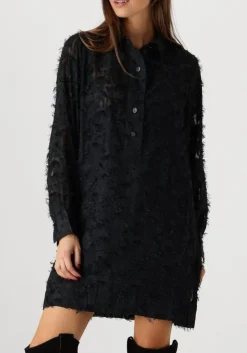 SECOND FEMALE grijze mini jurk carey tunic dress grijs Best