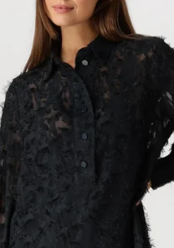 SECOND FEMALE grijze mini jurk carey tunic dress grijs Best