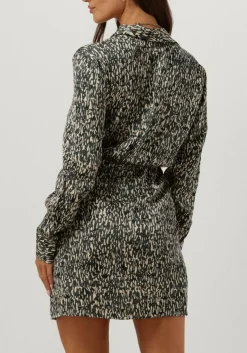 SECOND FEMALE grijze mini jurk luna dress grijs Discount