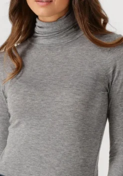 SECOND FEMALE grijze vest matima t-neck tee grijs