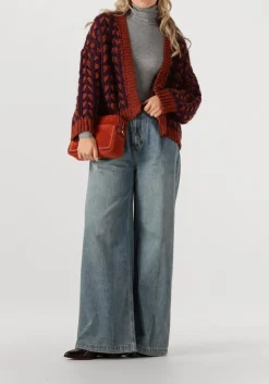 SECOND FEMALE grijze vest matima t-neck tee grijs