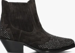 STEFANO LAURAN grijze enkellaarsjes 9706r grijs Online