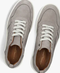 STEFANO LAURAN grijze lage sneakers lj2501 grijs Hot