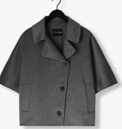 STUDIO AR grijze mantel avy grijs Hot