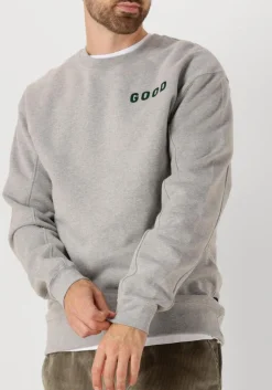 THE GOODPEOPLE grijze sweater lteddy grijs New