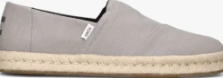 TOMS grijze instappers alp rope 2.0 grijs