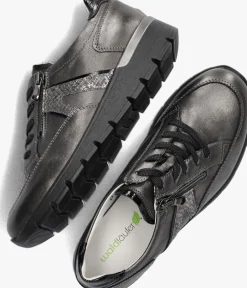 WALDLAUFER grijze lage sneakers 626001 grijs Discount