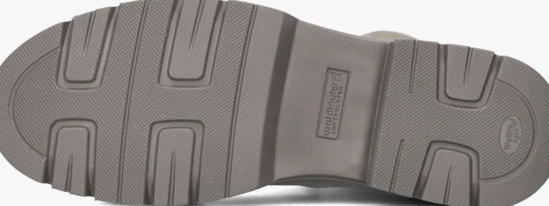 WALDLAUFER grijze veterboots sue h rits booty grijs New