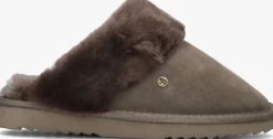 WARMBAT grijze pantoffels flurry grijs Hot