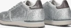 WODEN grijze lage sneakers ydun icon glitter grijs Best