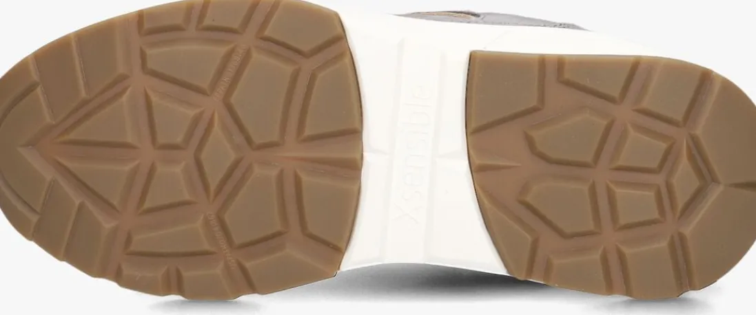 XSENSIBLE grijze lage sneakers combi met g sneaker grijs Online