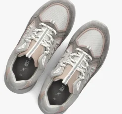 XSENSIBLE grijze lage sneakers 34000.5 grijs Sale