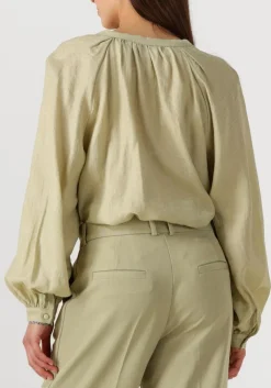 AAIKO e blouses alanza shine vis 511 groen Best