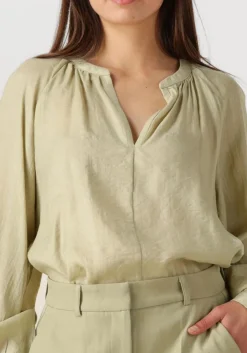 AAIKO e blouses alanza shine vis 511 groen Best