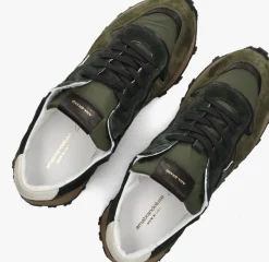 AMA BRAND DELUXE e lage sneakers s.run men groen Clearance