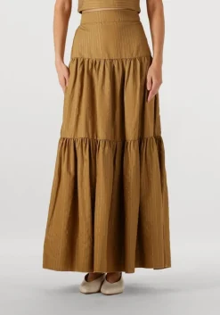 AMAYA AMSTERDAM e maxirok pearl skirt groen Sale